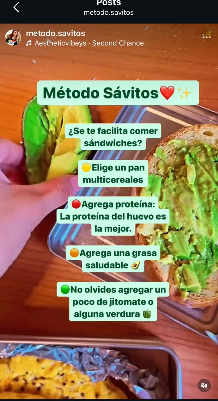 Instagram Grupos de alimentos